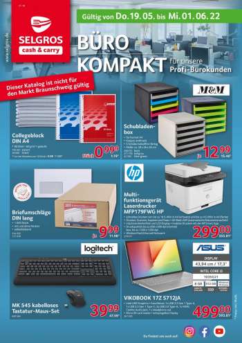 Prospekte Selgros - 19.05.2022 - 1.06.2022.