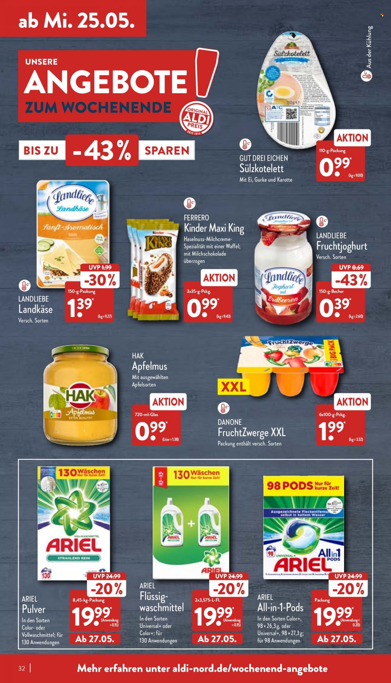 ALDI Nord Prospekte  - 23.05.2022 - 28.05.2022. Seite 32