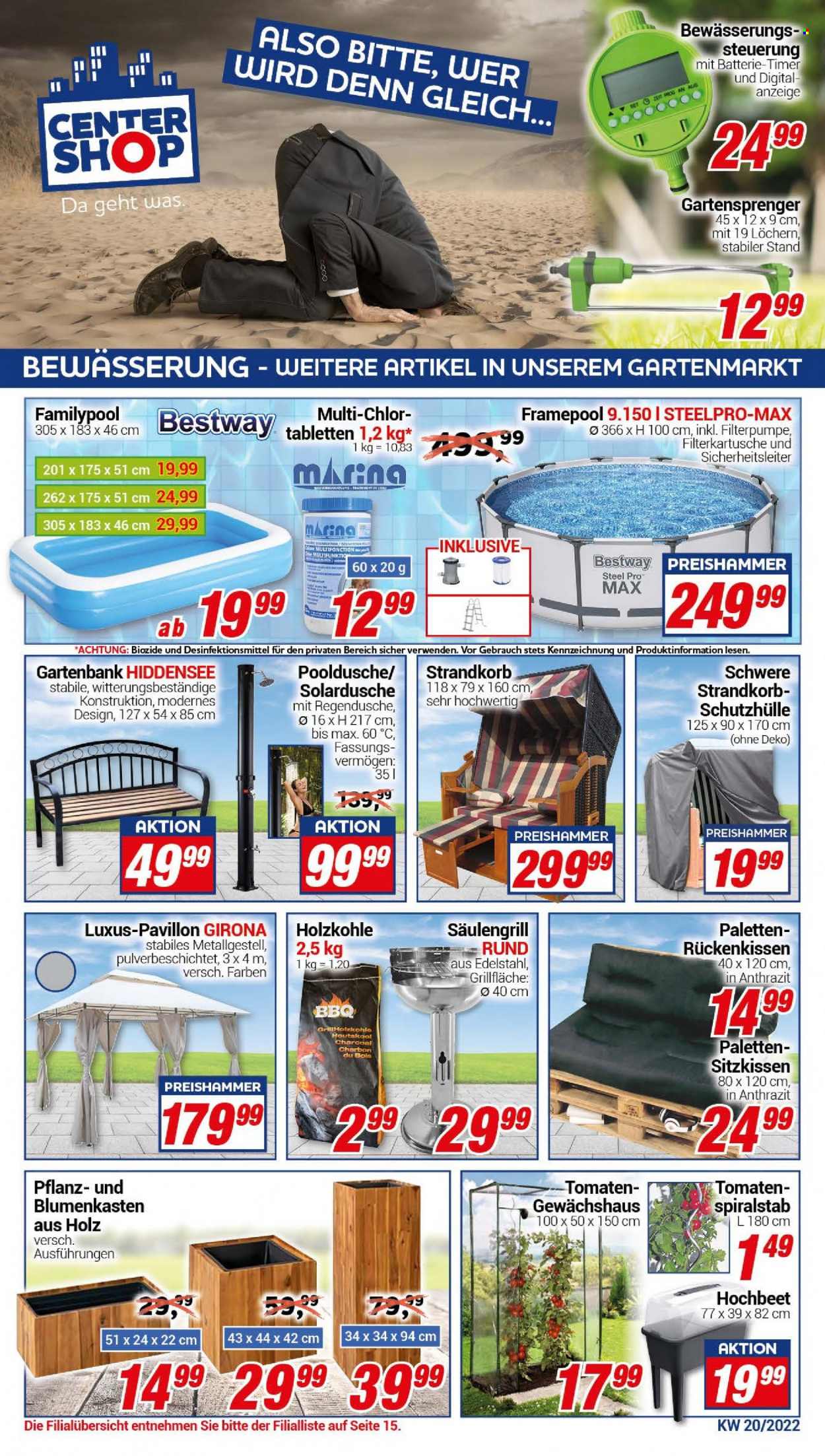 CENTERSHOP Prospekte  - 16.05.2022 - 21.05.2022. Seite 1
