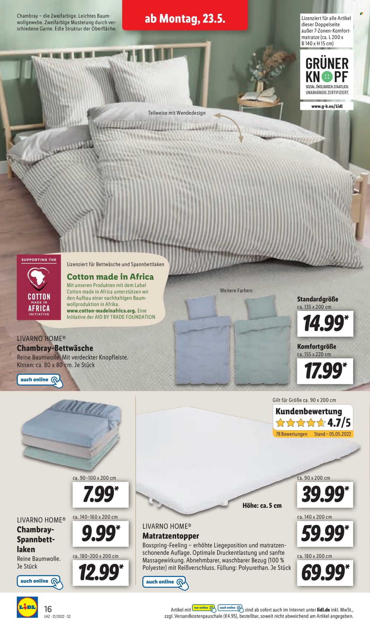 Lidl Prospekte  - 23.05.2022 - 28.05.2022. Seite 16