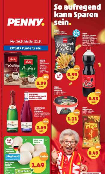 Prospekte Penny - 16.05.2022 - 21.05.2022.