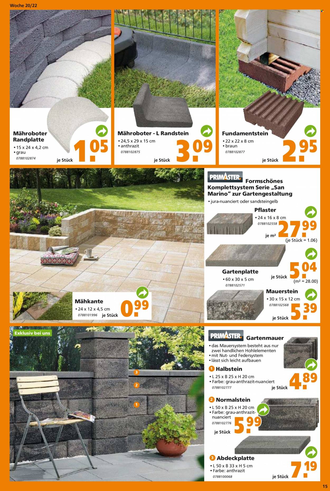 Globus Baumarkt Prospekte  - 16.05.2022 - 21.05.2022. Seite 15