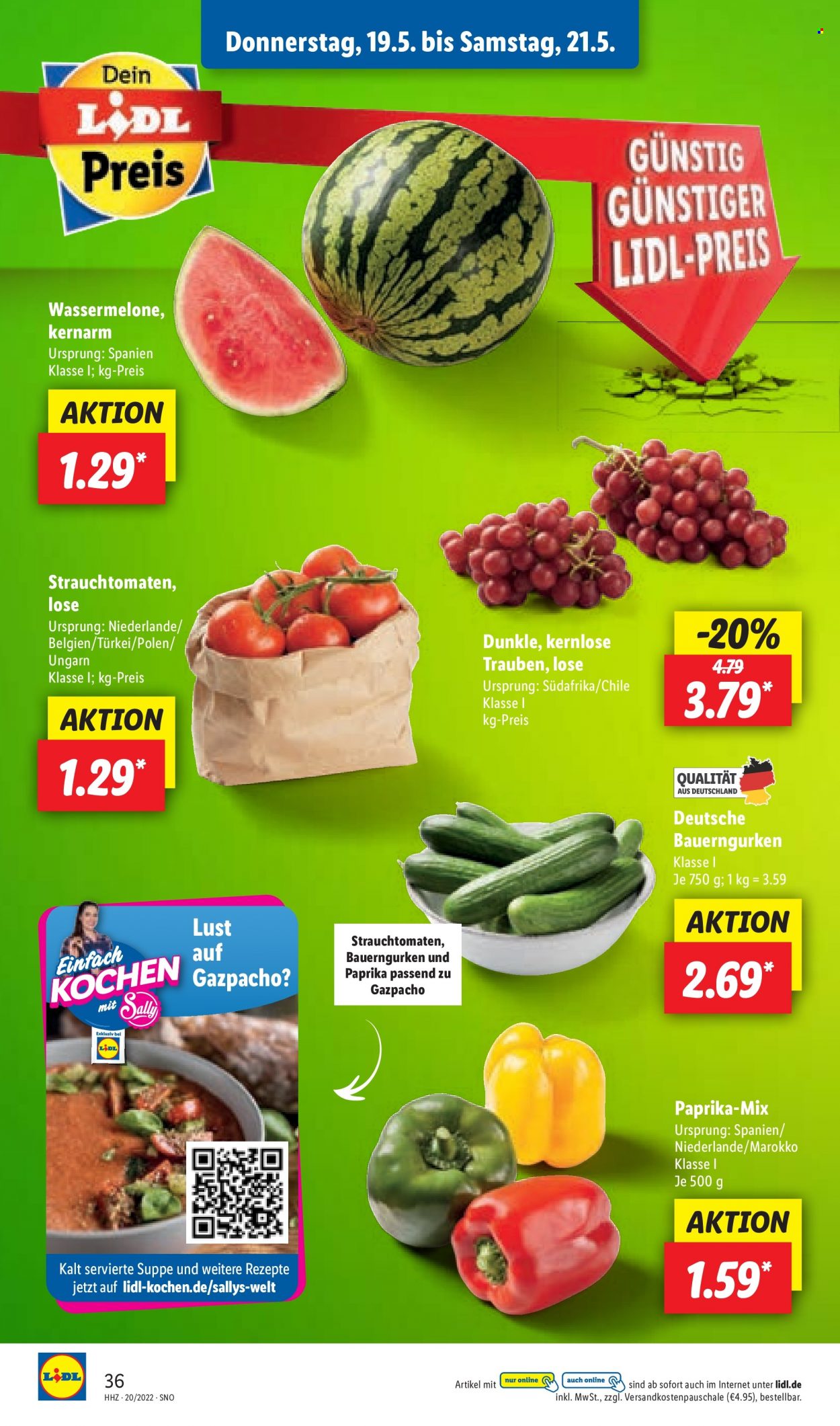 Lidl Prospekte  - 16.05.2022 - 21.05.2022. Seite 40