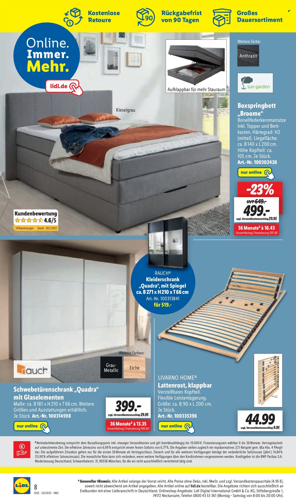 Lidl Prospekte  - 16.05.2022 - 21.05.2022. Seite 62