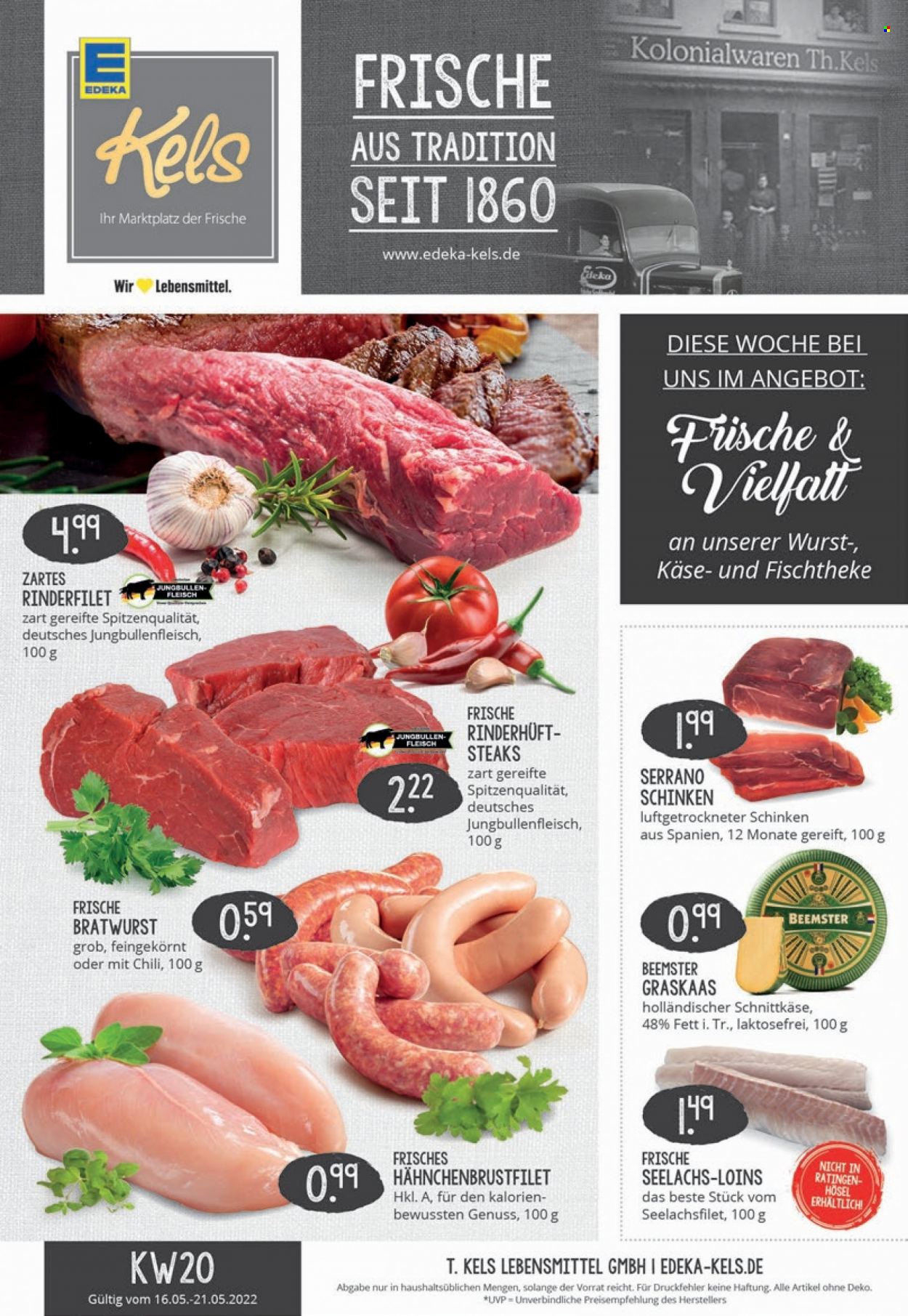 Edeka Prospekte  - 16.05.2022 - 21.05.2022. Seite 1