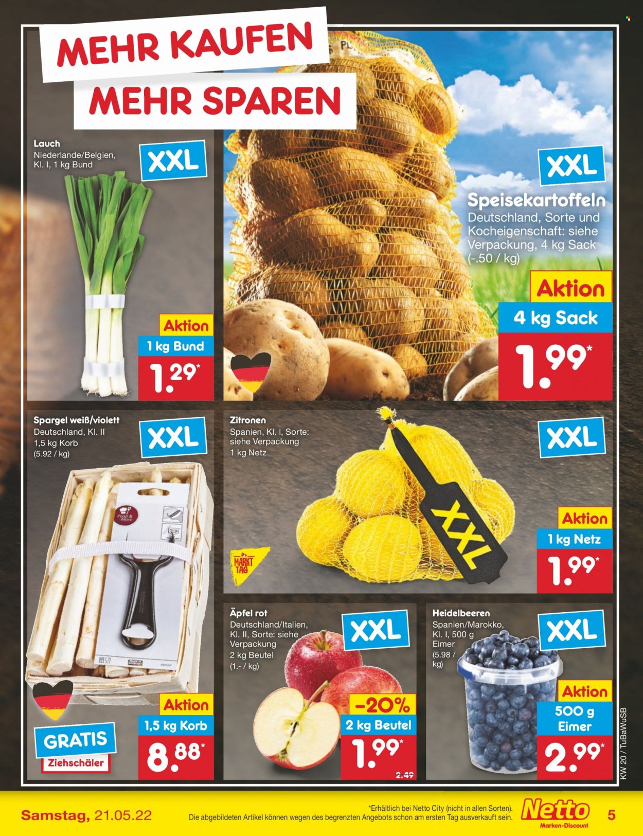 Netto Marken-Discount Prospekte  - 16.05.2022 - 21.05.2022. Seite 5