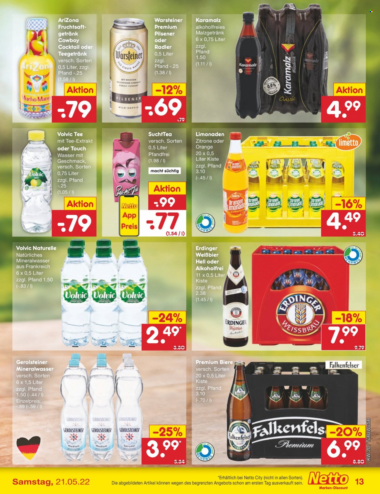 Netto Marken-Discount Prospekte  - 16.05.2022 - 21.05.2022. Seite 13