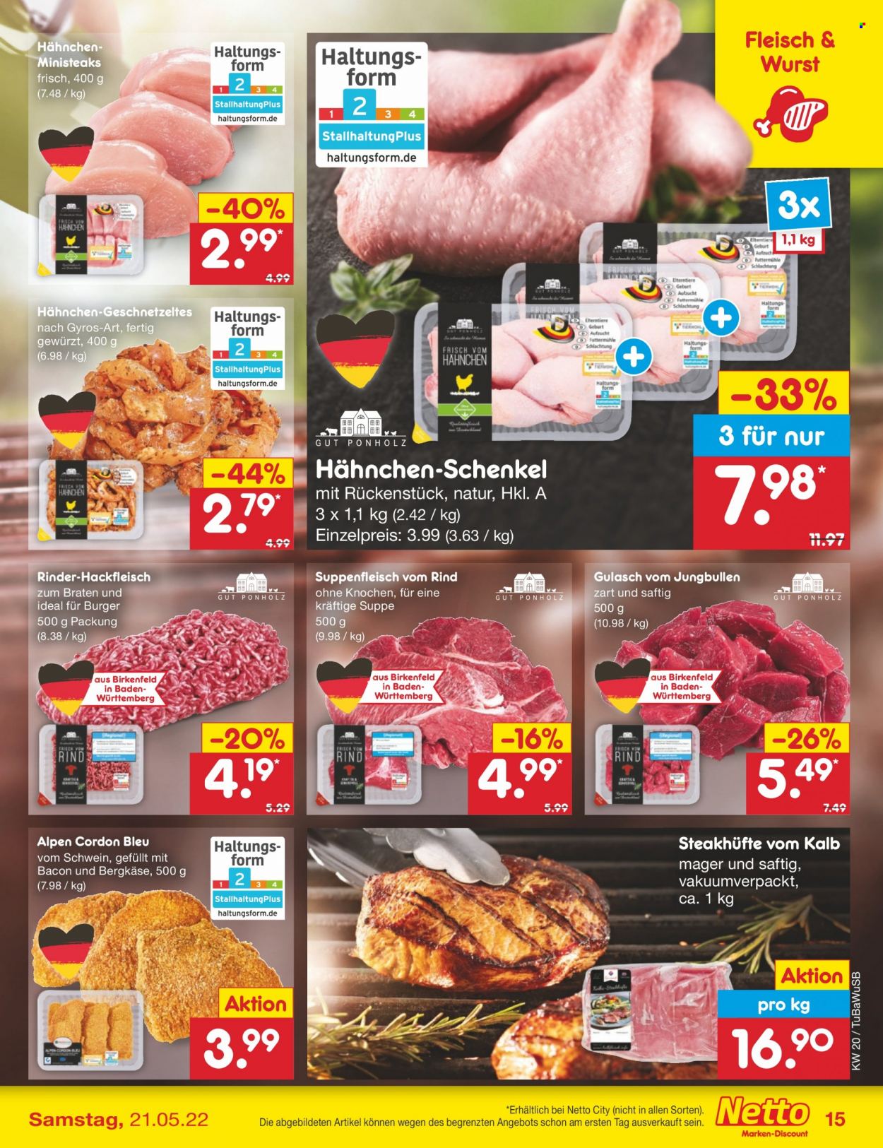 Netto Marken-Discount Prospekte  - 16.05.2022 - 21.05.2022. Seite 15