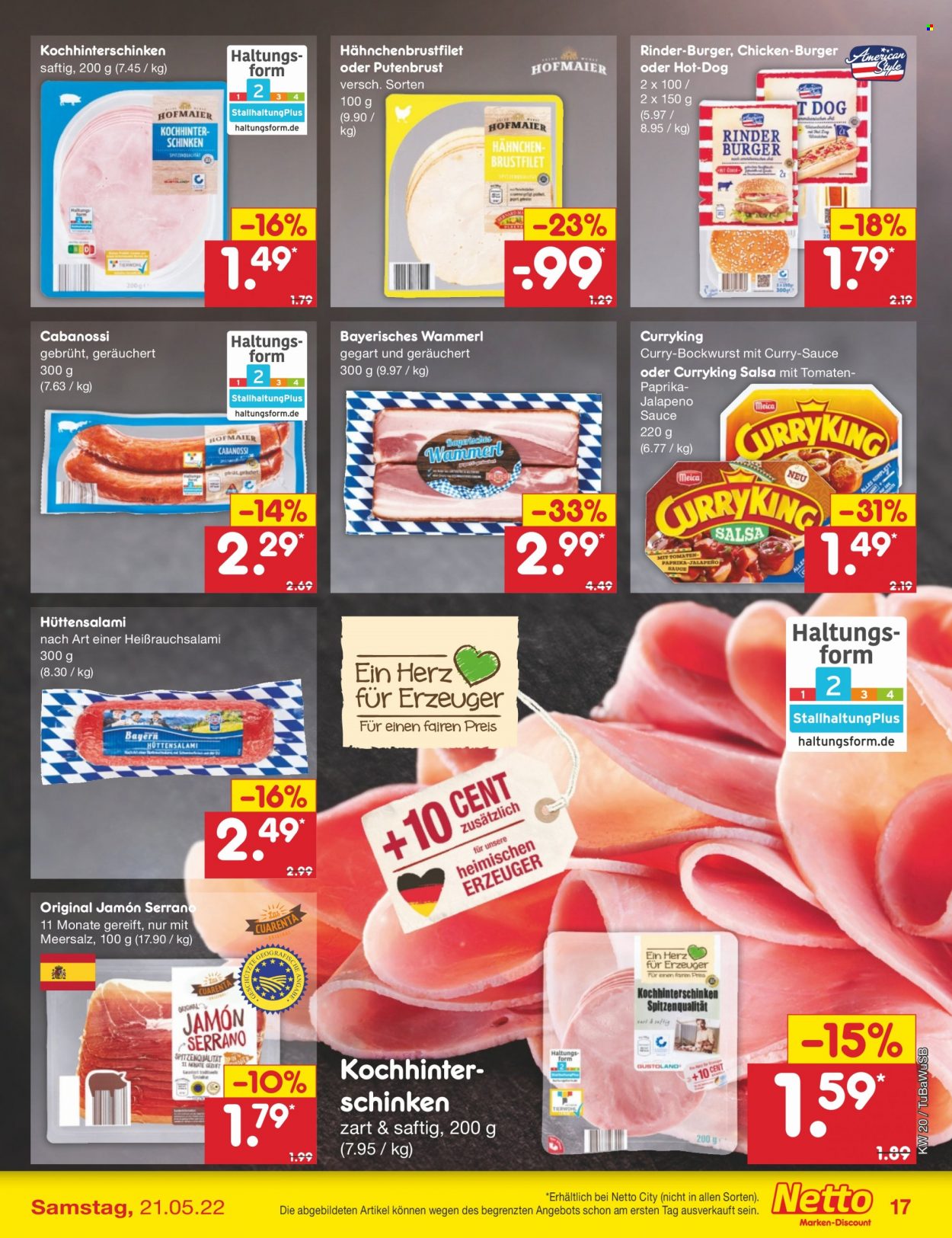 Netto Marken-Discount Prospekte  - 16.05.2022 - 21.05.2022. Seite 17