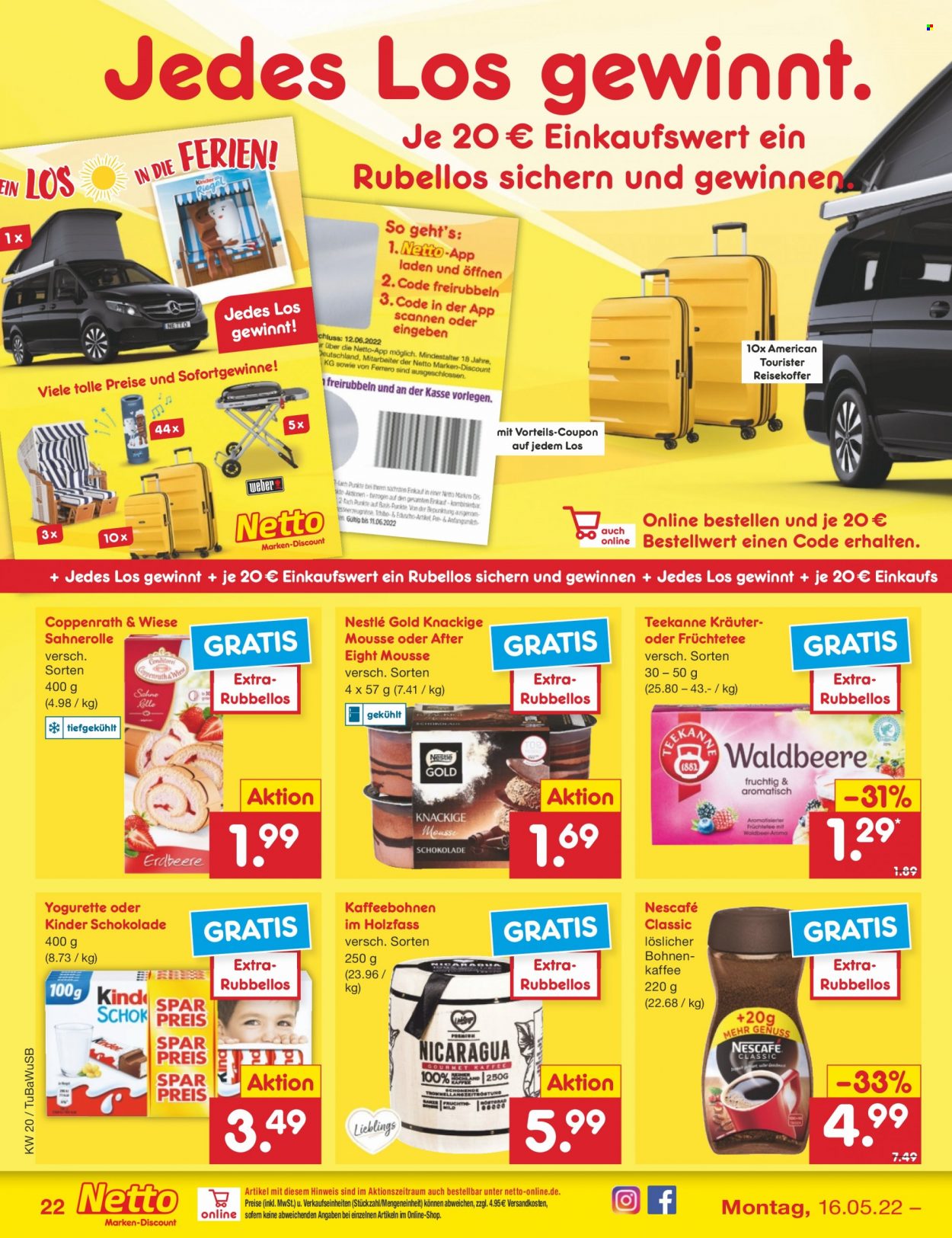 Netto Marken-Discount Prospekte  - 16.05.2022 - 21.05.2022. Seite 22