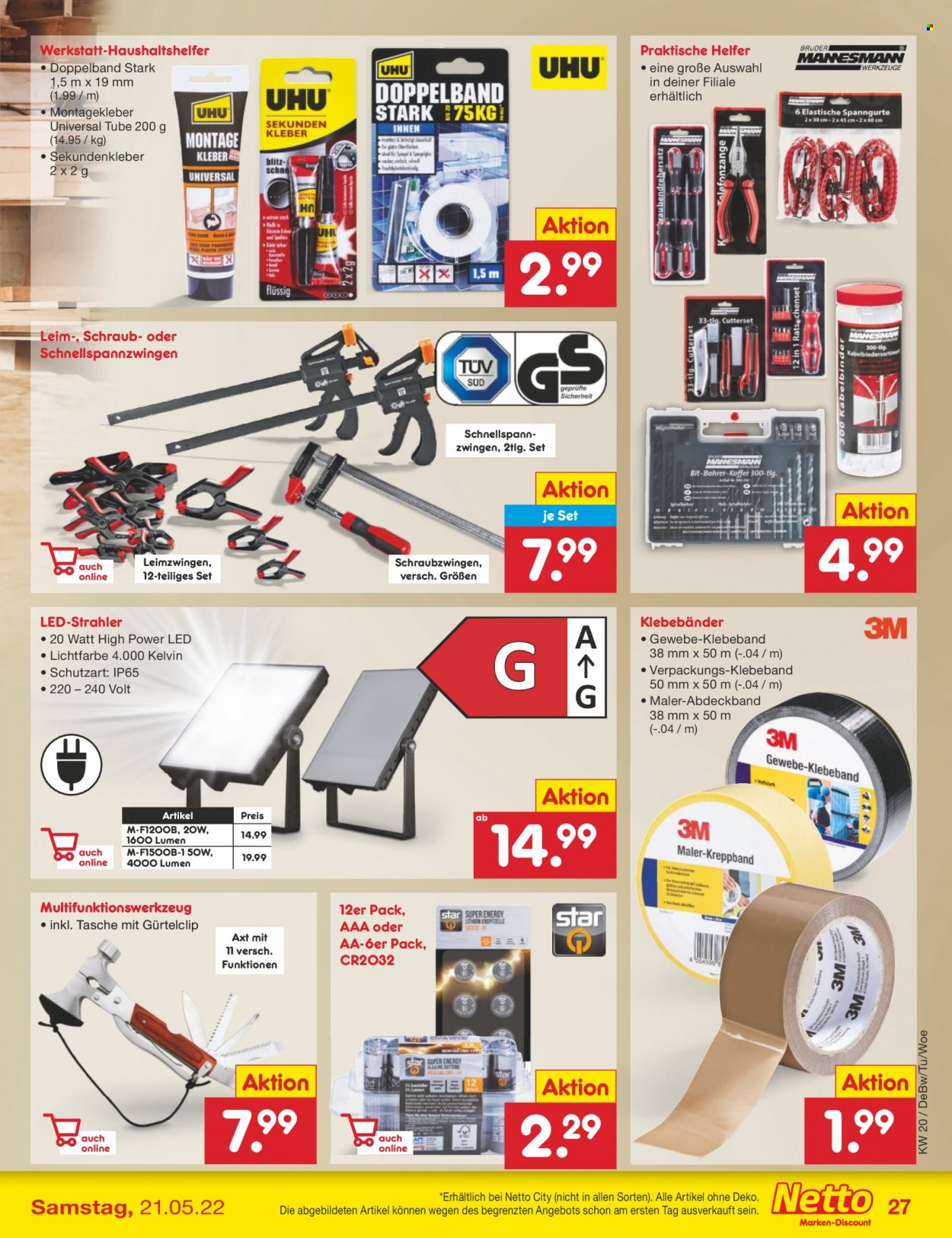 Netto Marken-Discount Prospekte  - 16.05.2022 - 21.05.2022. Seite 27