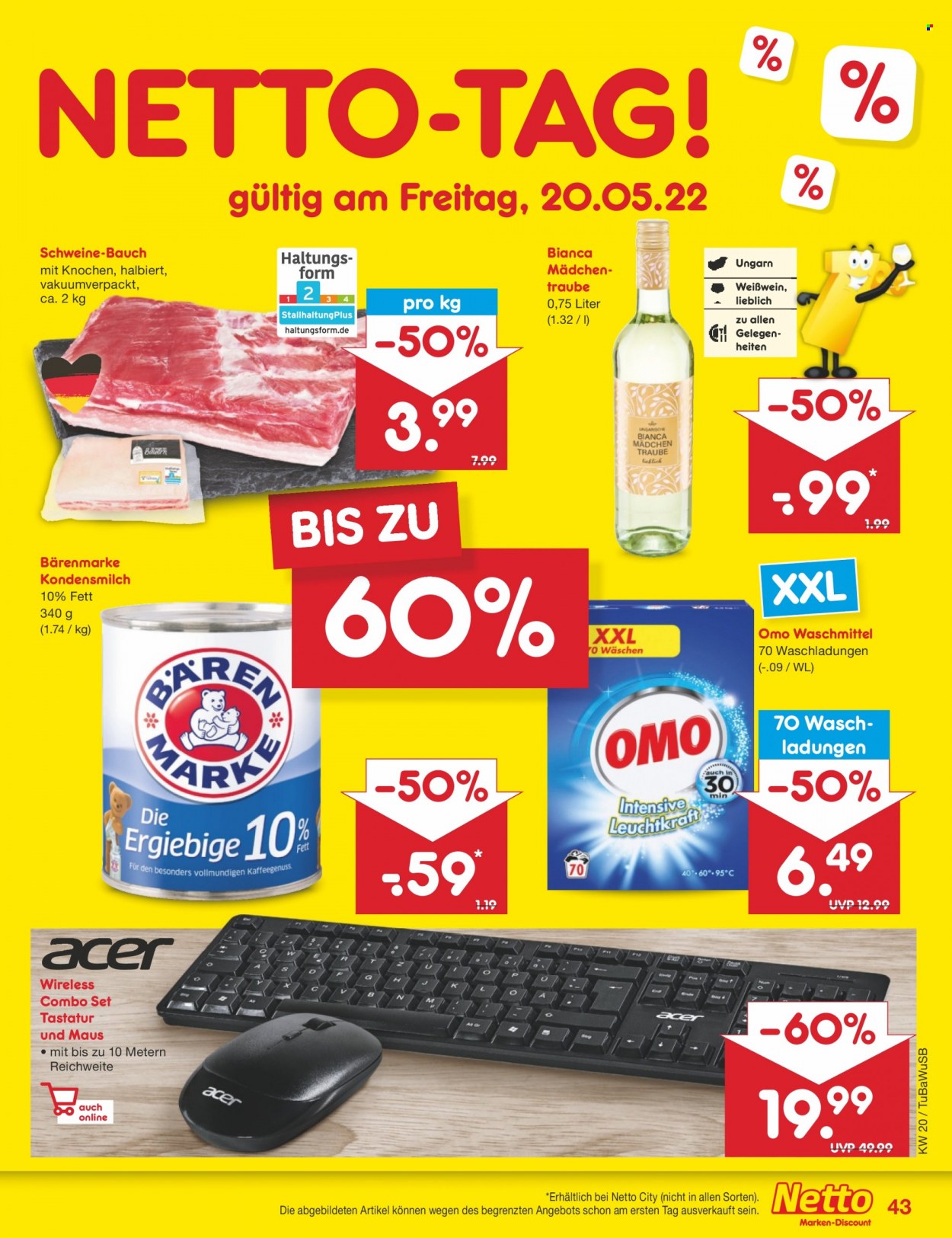 Netto Marken-Discount Prospekte  - 16.05.2022 - 21.05.2022. Seite 43