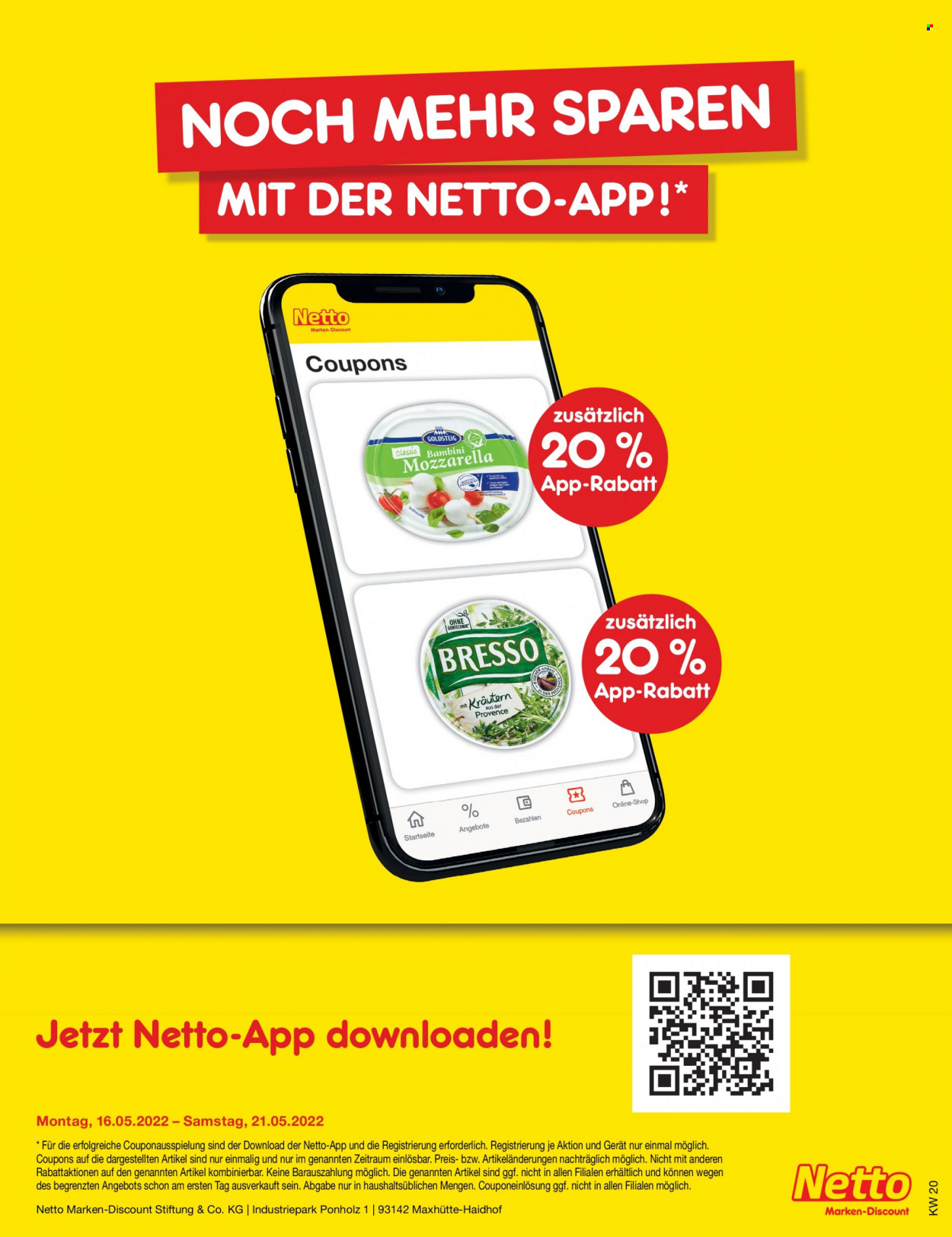 Netto Marken-Discount Prospekte  - 16.05.2022 - 21.05.2022. Seite 45