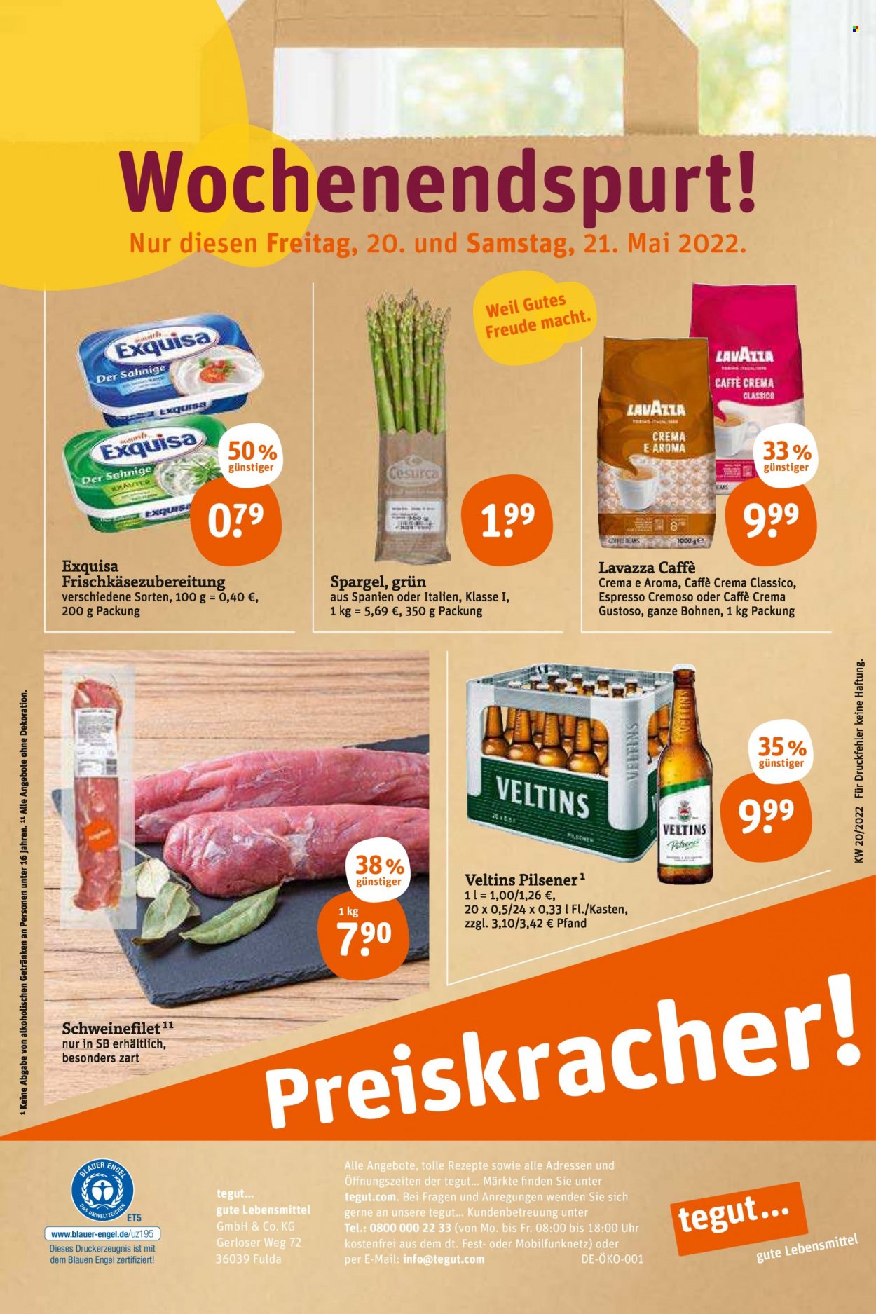 tegut... Prospekte  - 16.05.2022 - 21.05.2022. Seite 24