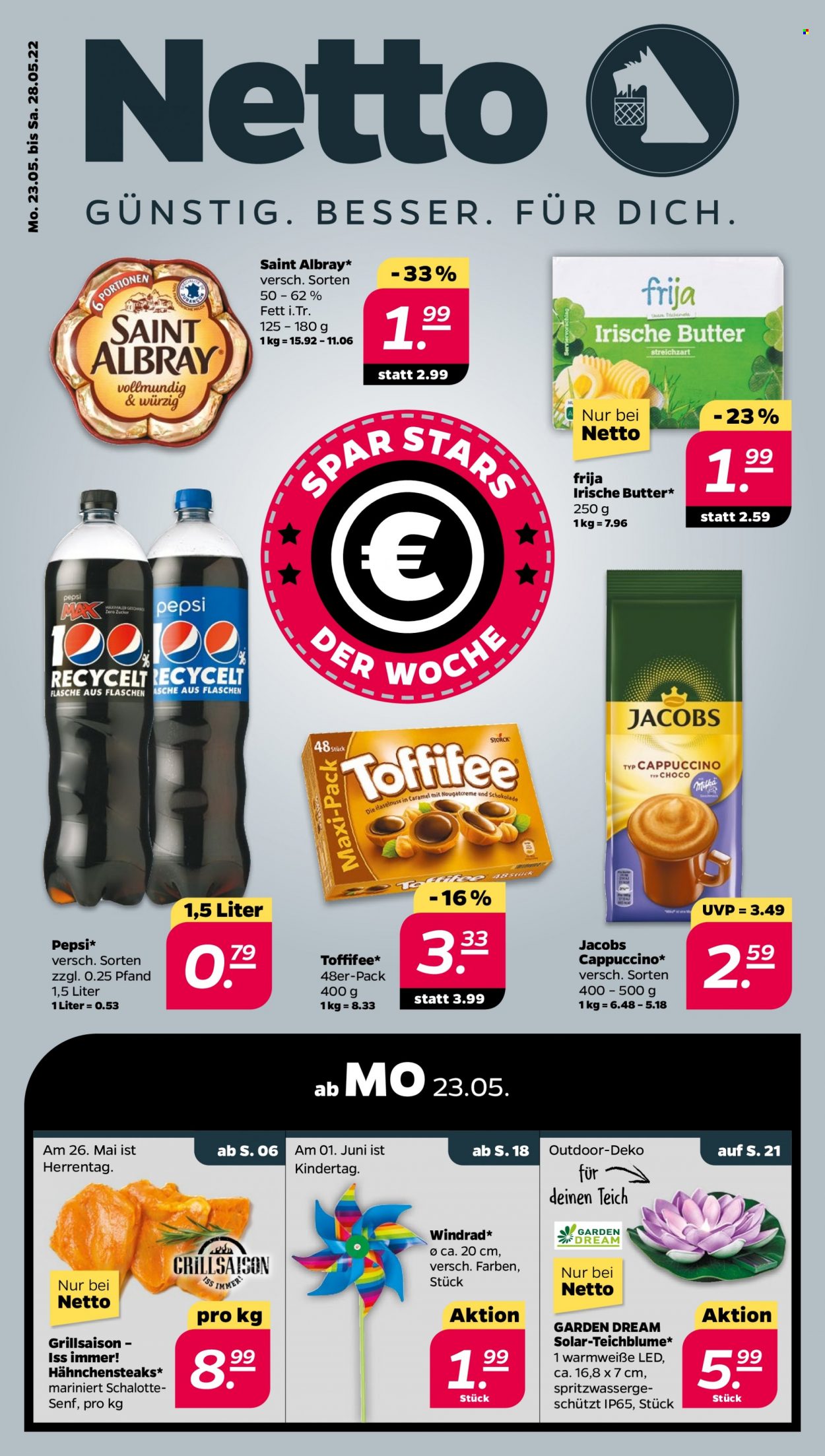Netto Prospekte  - 23.05.2022 - 28.05.2022. Seite 1