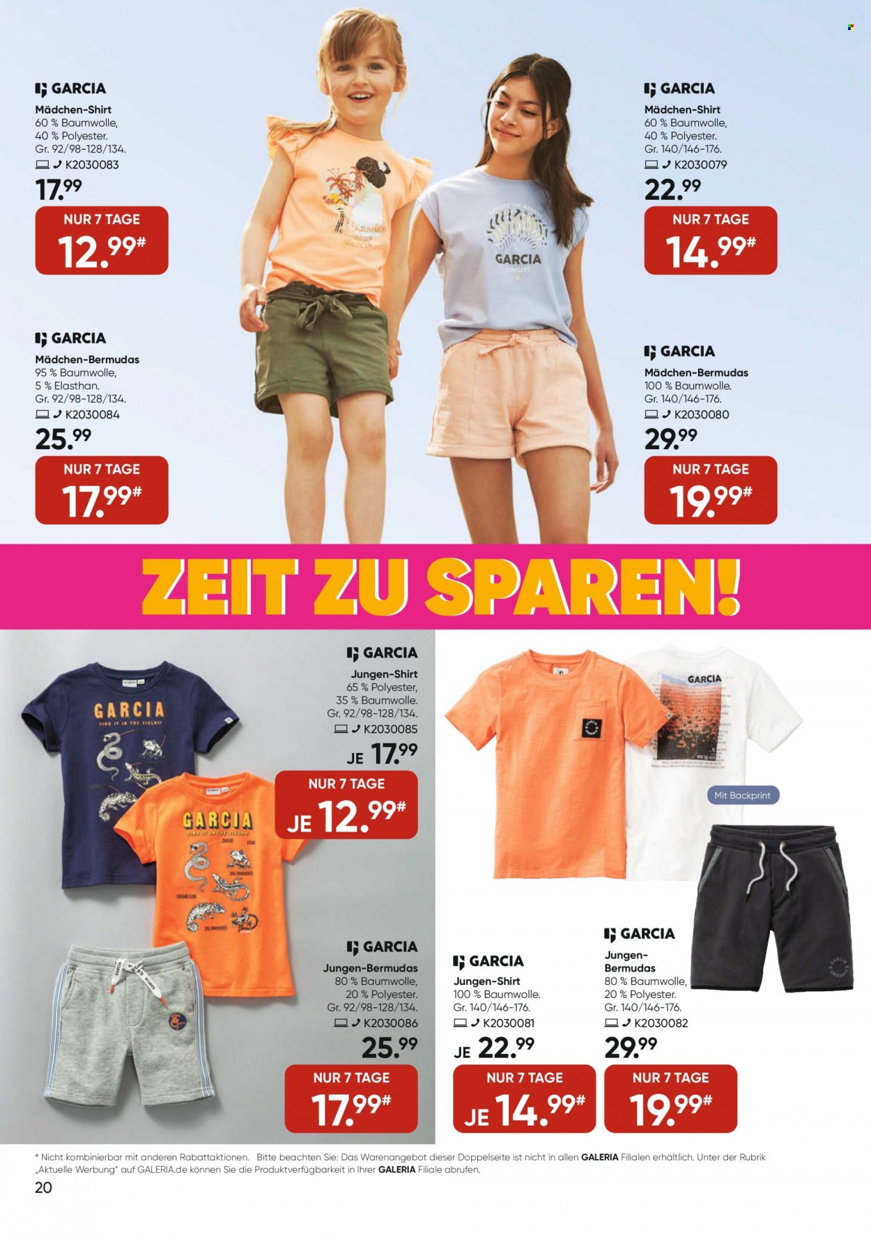 GALERIA Karstadt Kaufhof Prospekte  - 18.05.2022 - 24.05.2022. Seite 20