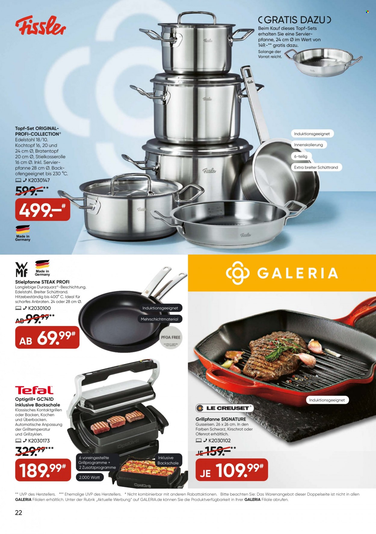 GALERIA Karstadt Kaufhof Prospekte  - 18.05.2022 - 24.05.2022. Seite 22