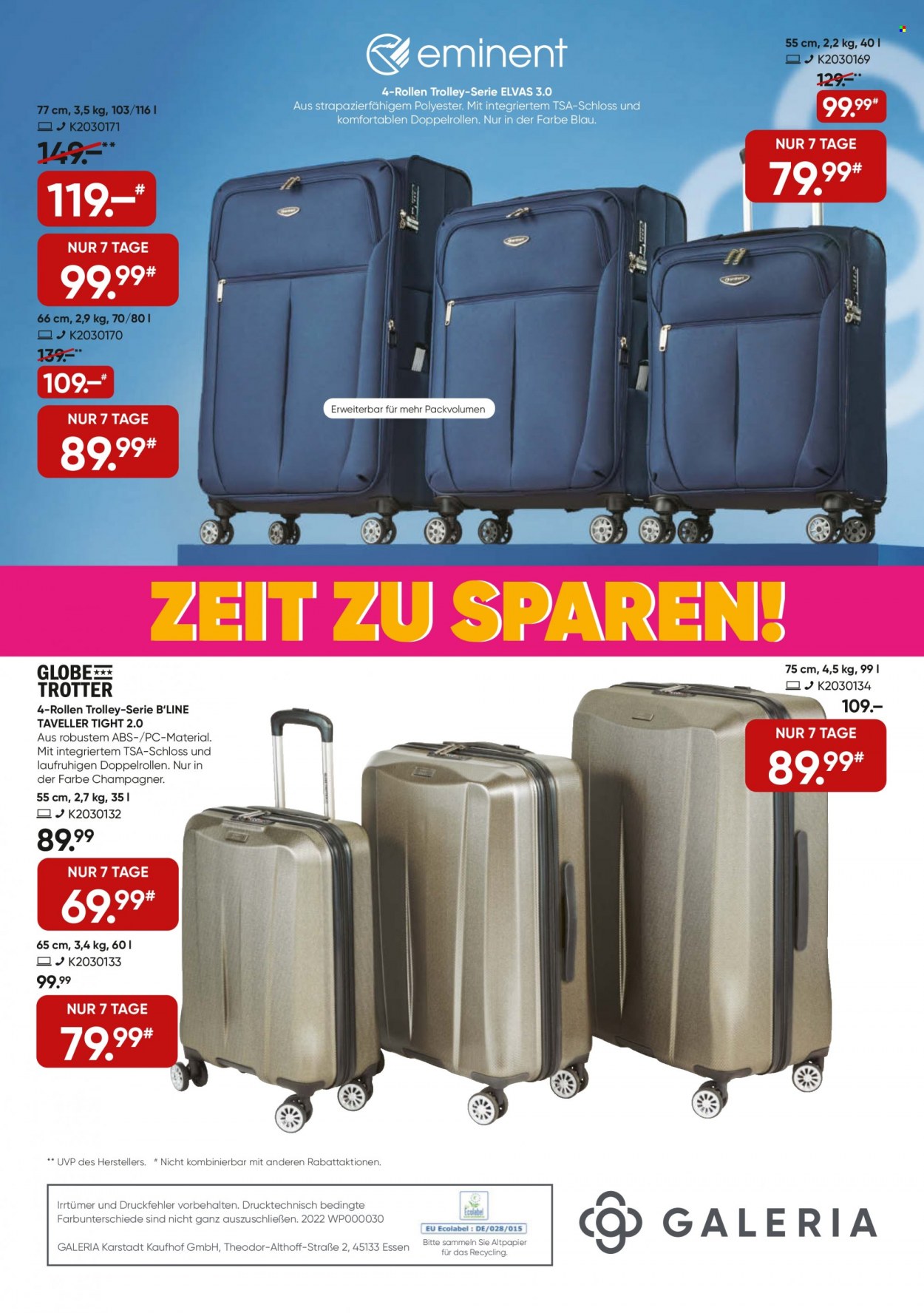 GALERIA Karstadt Kaufhof Prospekte  - 18.05.2022 - 24.05.2022. Seite 36