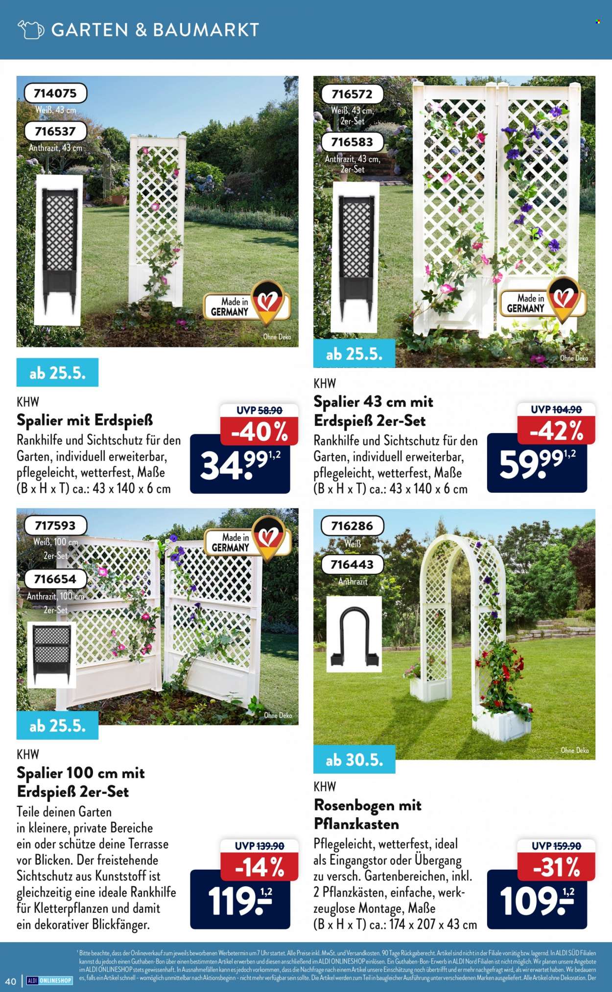 ALDI SÜD Prospekte . Seite 40