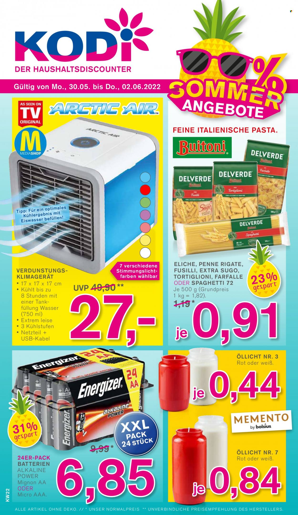KODi Prospekte  - 30.05.2022 - 4.06.2022. Seite 1