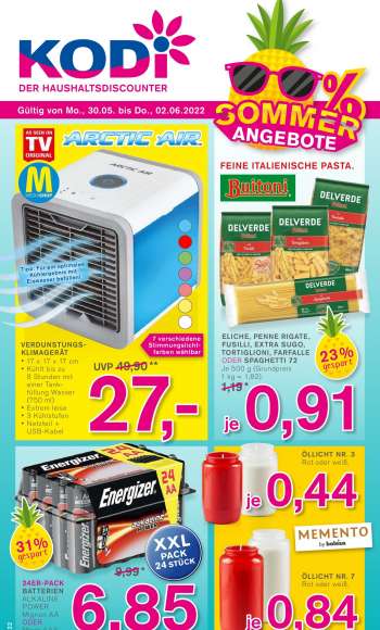 Prospekte KODi - 30.05.2022 - 4.06.2022.