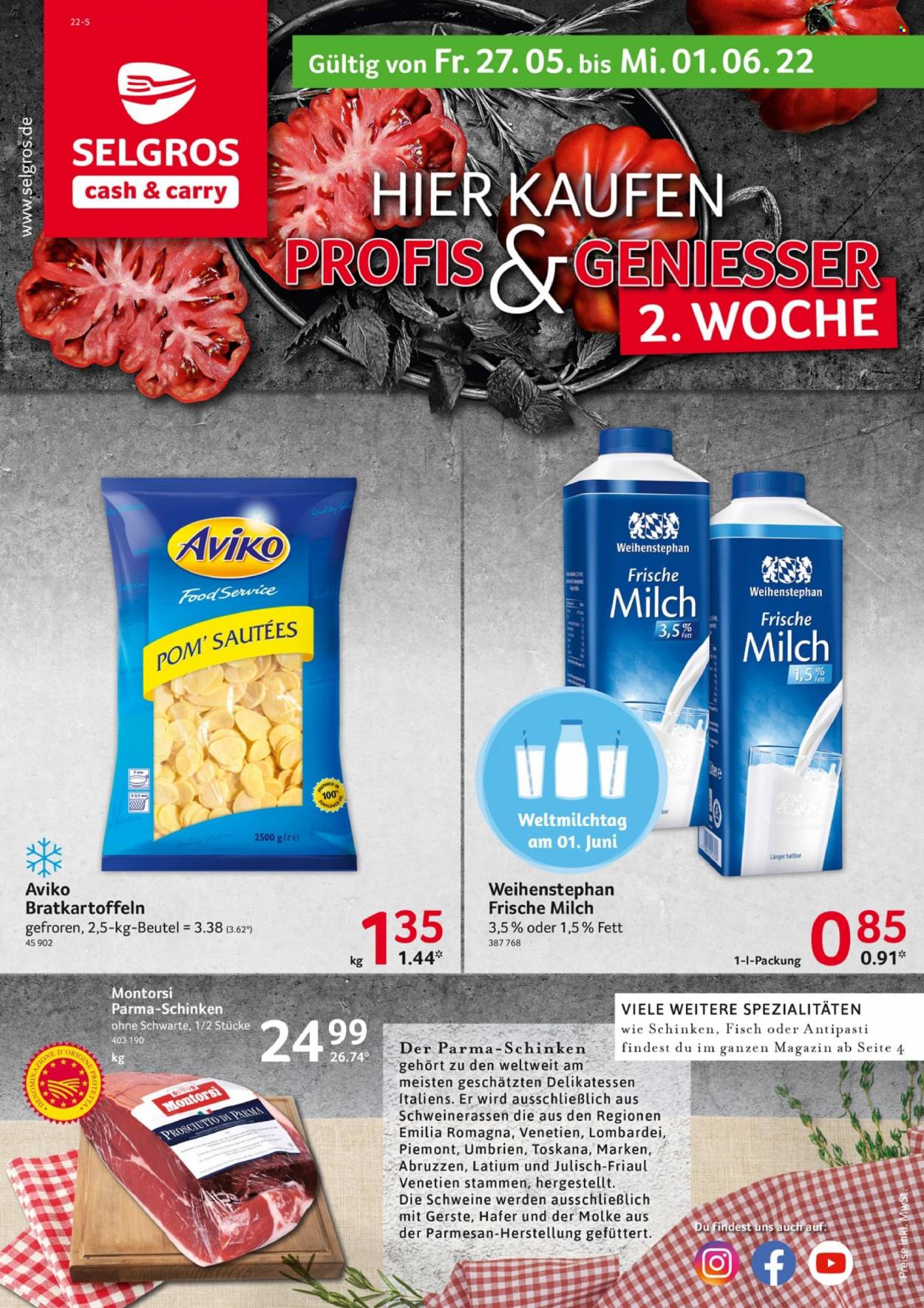 Selgros Prospekte  - 27.05.2022 - 1.06.2022. Seite 1