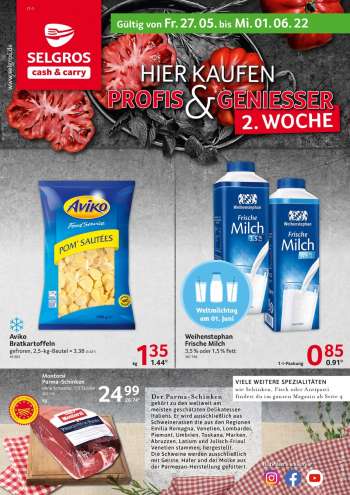 Prospekte Selgros - 27.05.2022 - 1.06.2022.