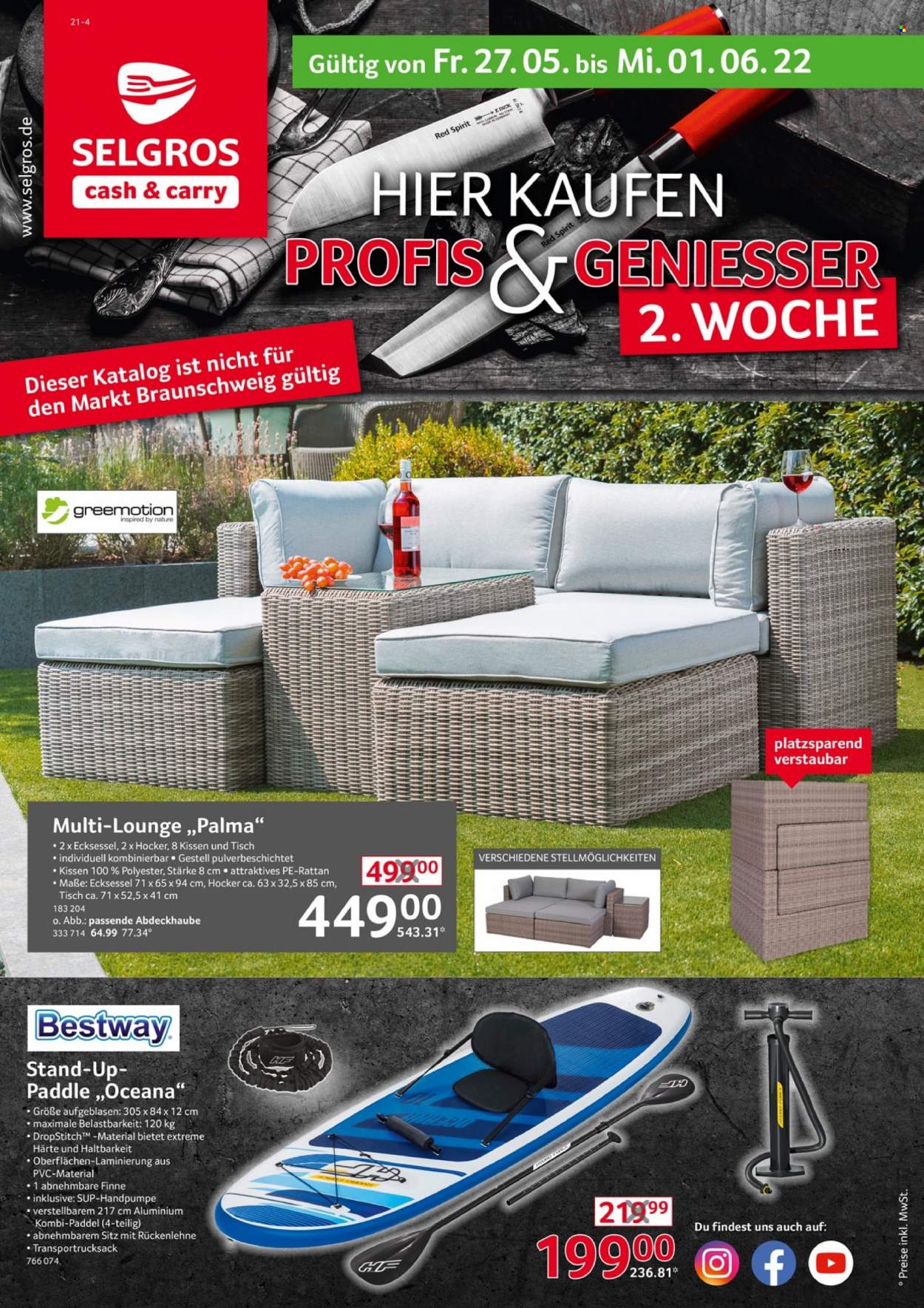 Selgros Prospekte  - 27.05.2022 - 1.06.2022. Seite 1