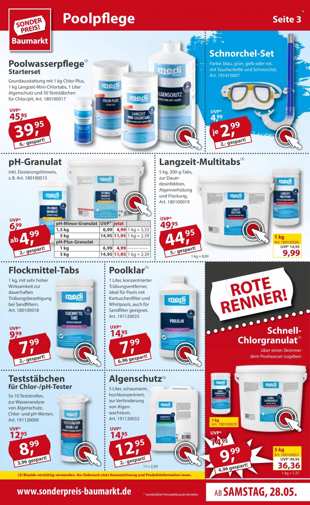 Sonderpreis-Baumarkt Prospekte  - 28.05.2022 - 3.06.2022. Seite 3