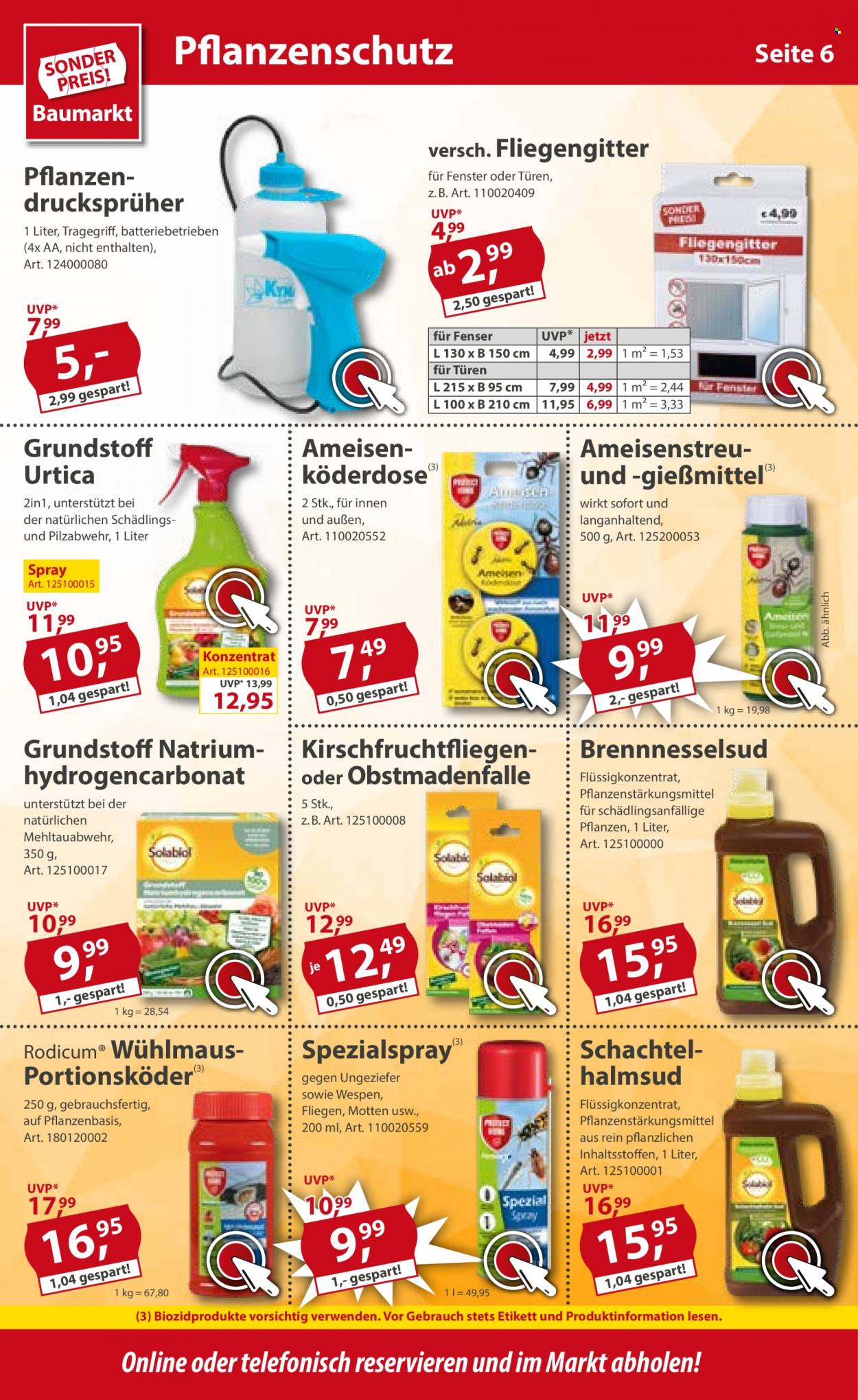 Sonderpreis-Baumarkt Prospekte  - 28.05.2022 - 3.06.2022. Seite 6