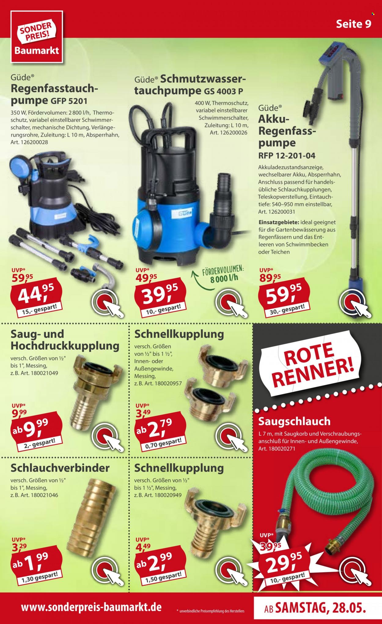 Sonderpreis-Baumarkt Prospekte  - 28.05.2022 - 3.06.2022. Seite 9