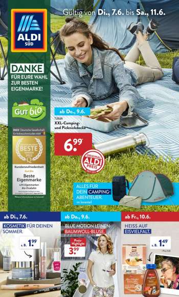 Prospekte ALDI SÜD - 7.06.2022 - 11.06.2022.