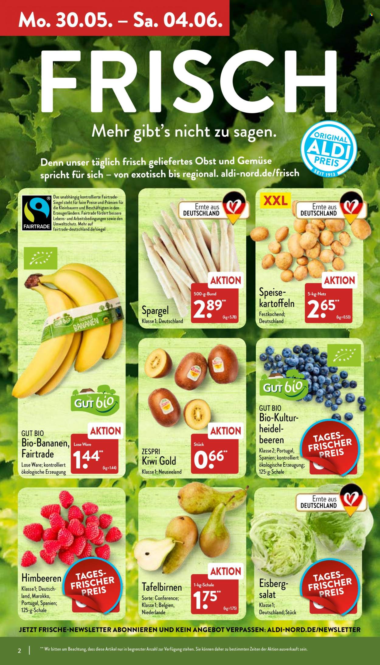 ALDI Nord Prospekte  - 30.05.2022 - 4.06.2022. Seite 2