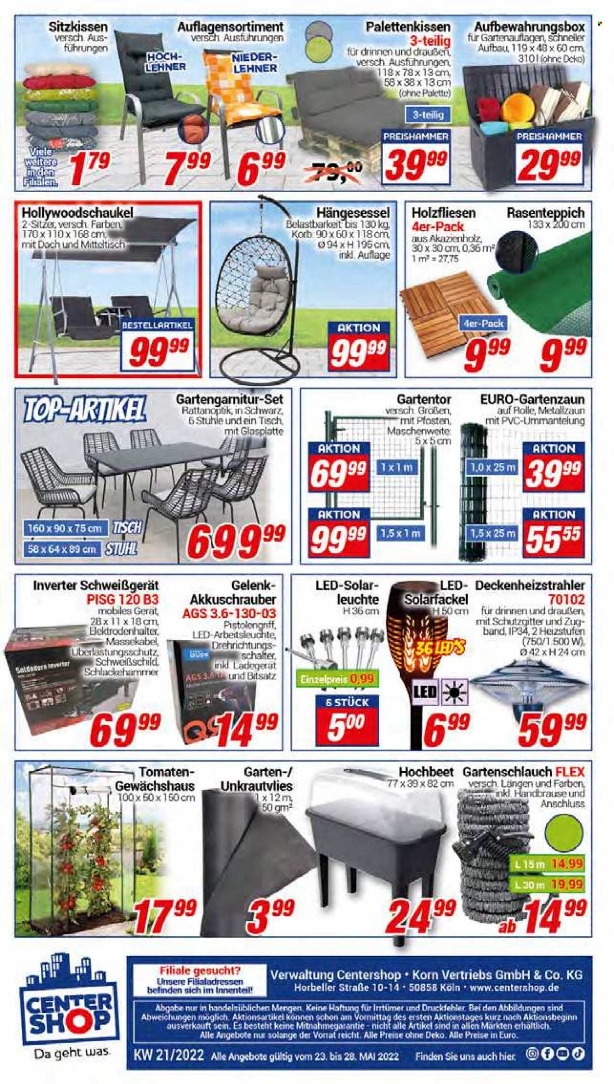 CENTERSHOP Prospekte  - 23.05.2022 - 28.05.2022. Seite 20