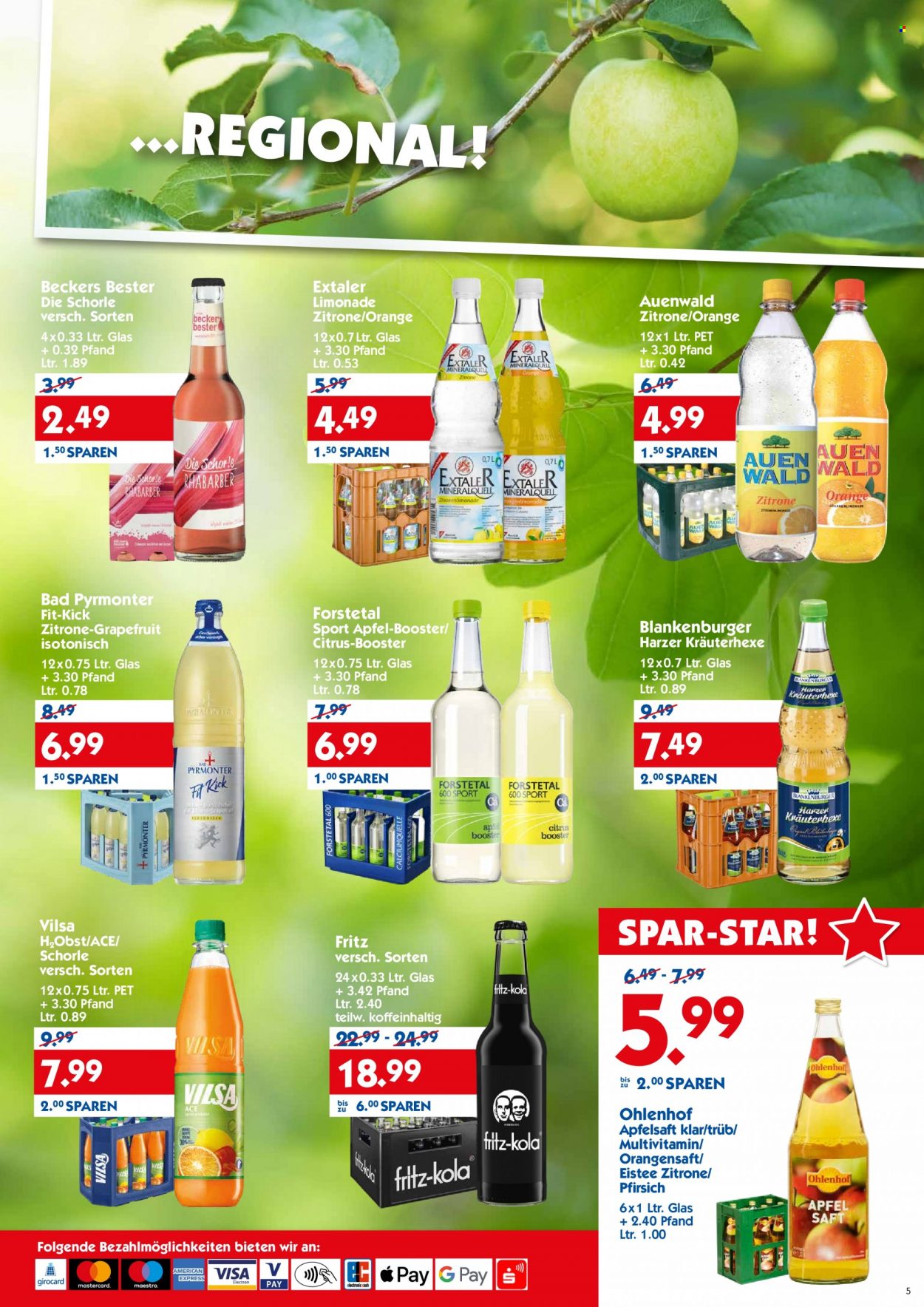 Hol'ab! Getränkemarkt Prospekte  - 23.05.2022 - 28.05.2022. Seite 5