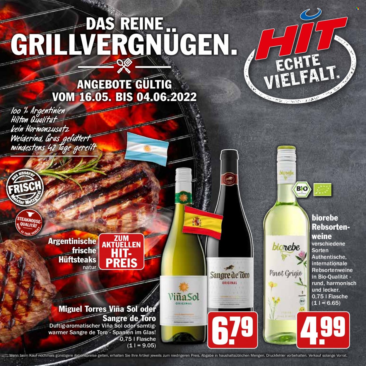 Hit Prospekte  - 16.05.2022 - 4.06.2022. Seite 1