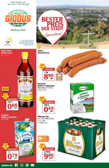 Prospekte Globus - 23.05.2022 - 28.05.2022.