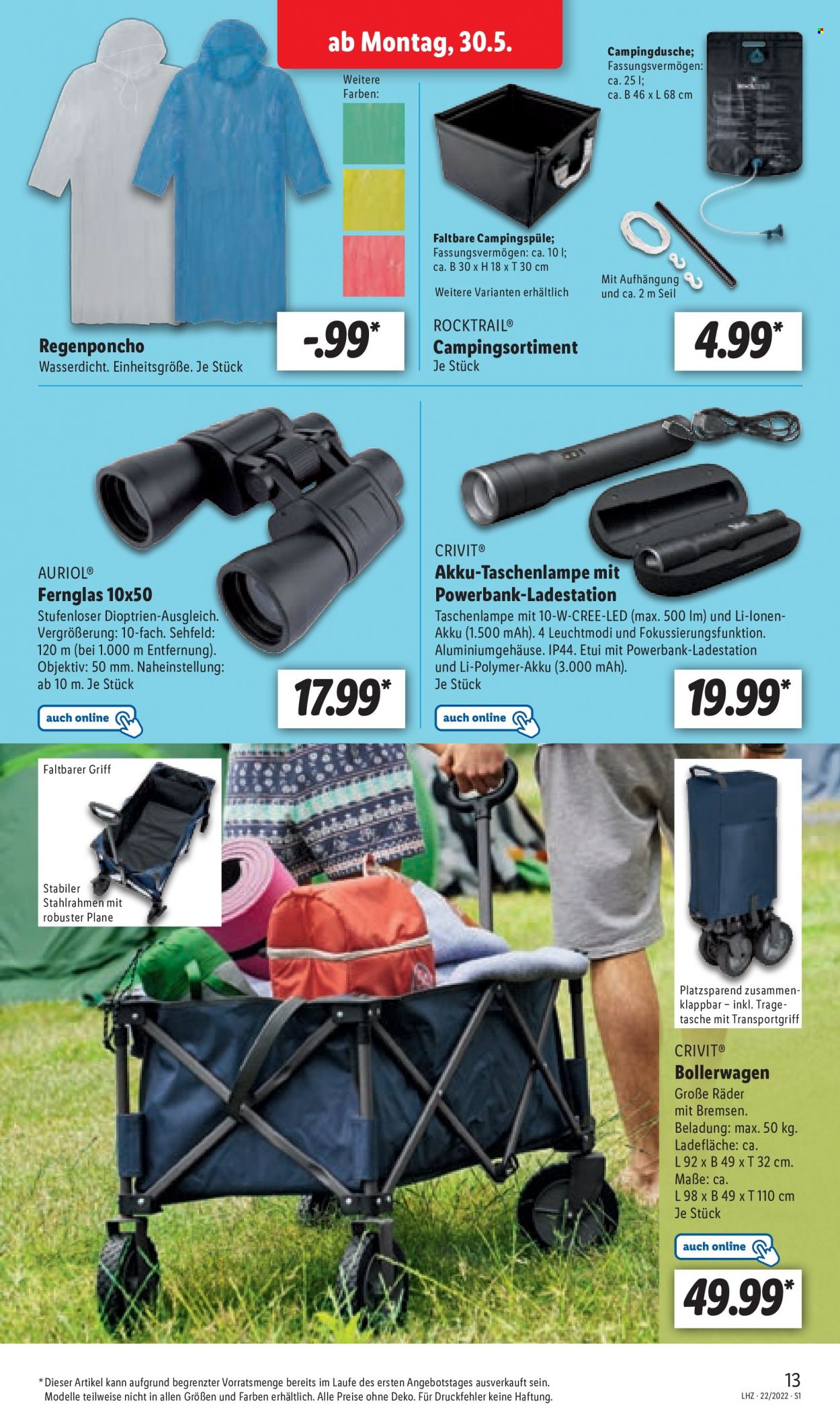 Lidl Prospekte  - 23.05.2022 - 23.05.2022. Seite 13