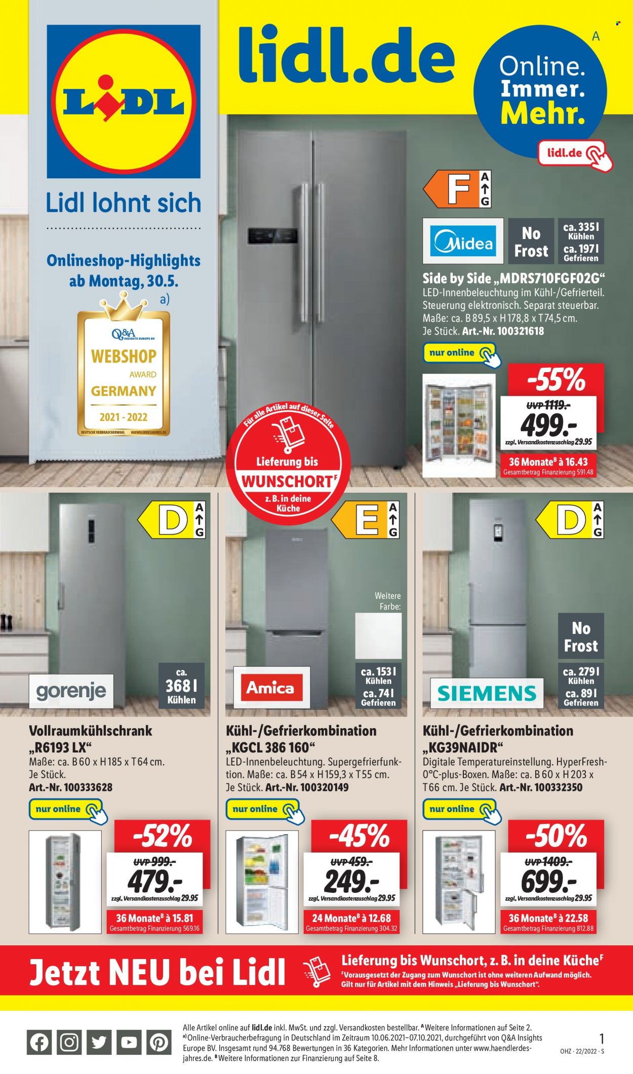 Lidl Prospekte  - 23.05.2022 - 23.05.2022. Seite 47