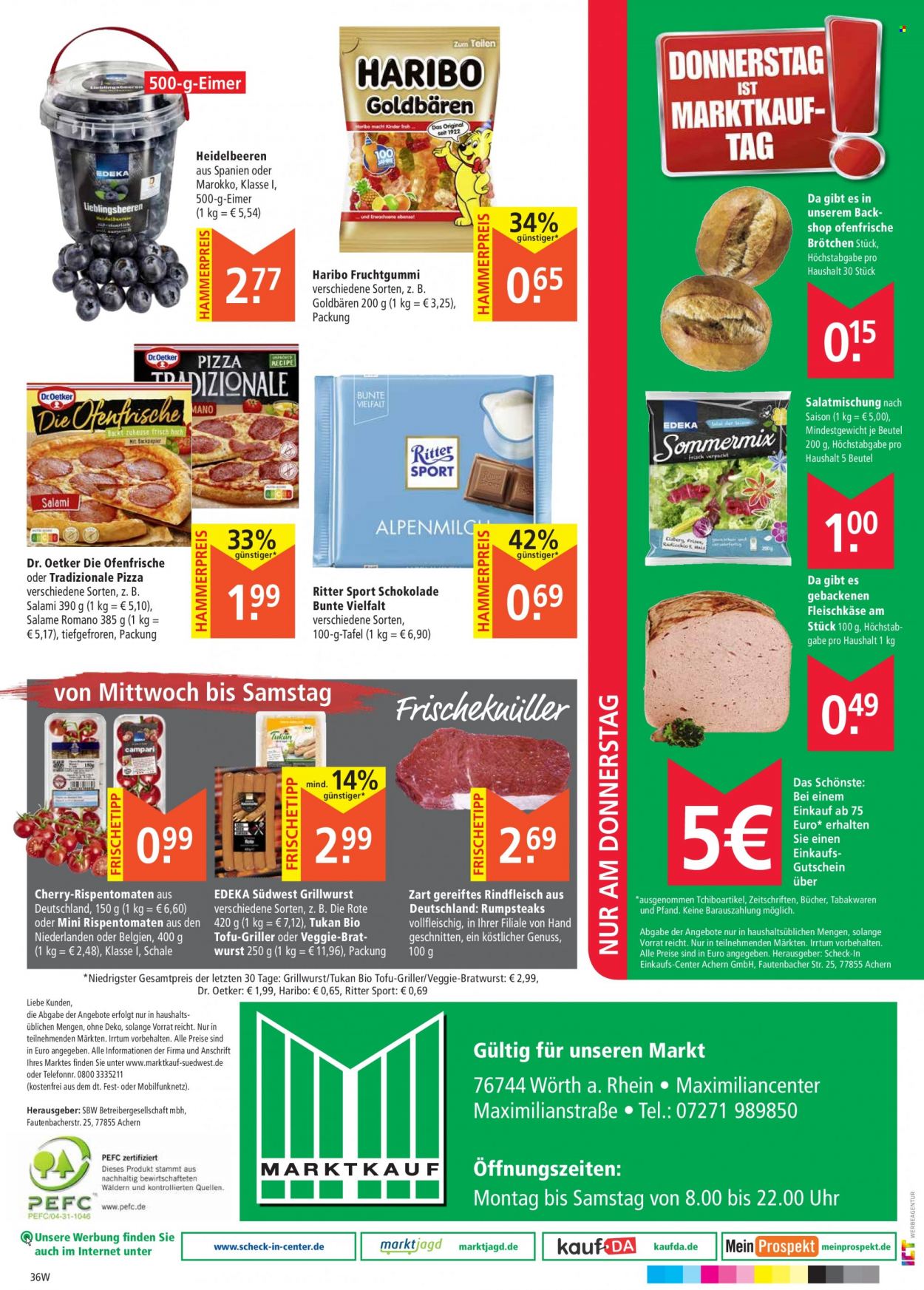 Marktkauf Prospekte  - 23.05.2022 - 28.05.2022. Seite 36
