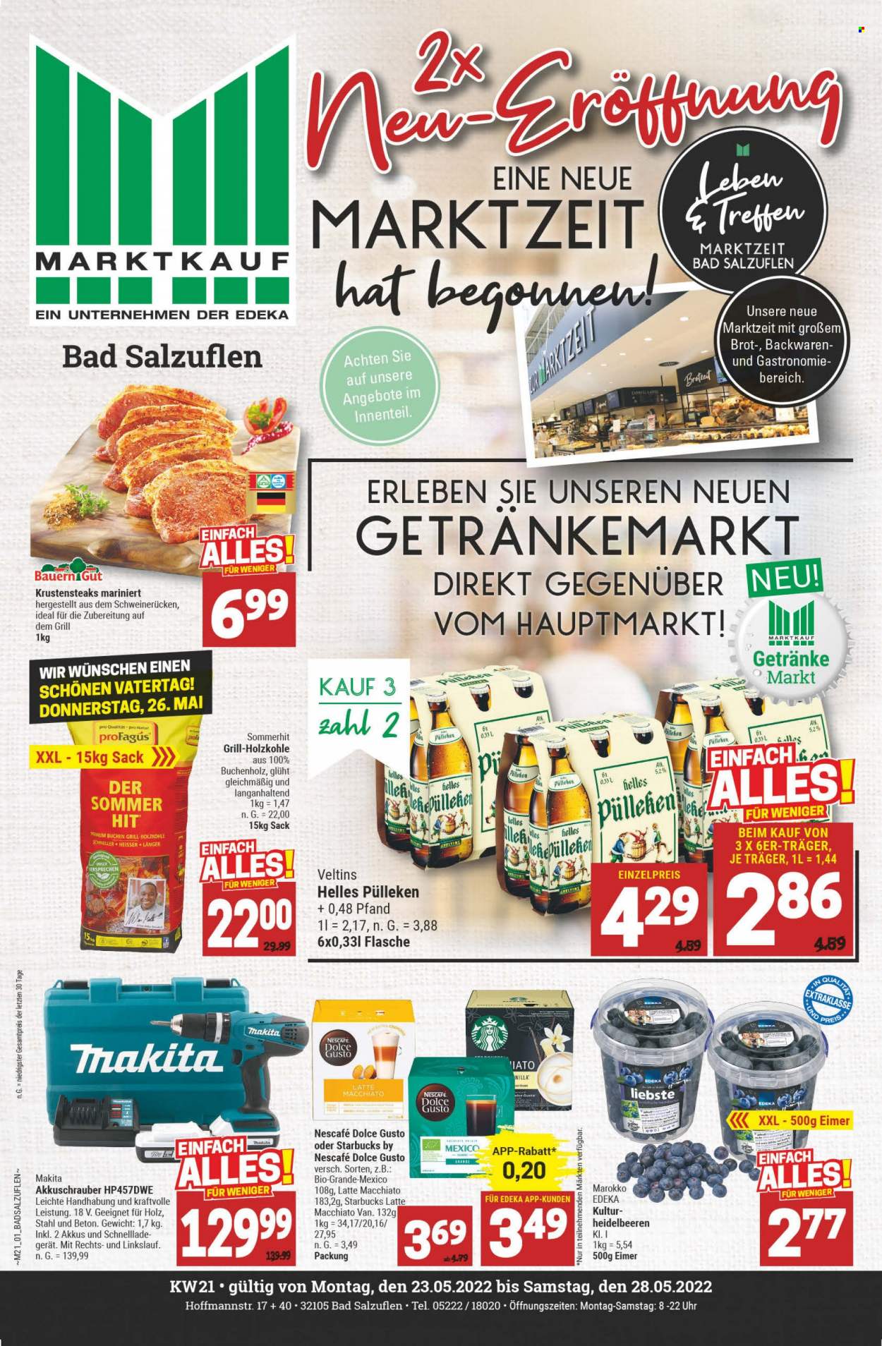 Marktkauf Prospekte  - 23.05.2022 - 28.05.2022. Seite 1