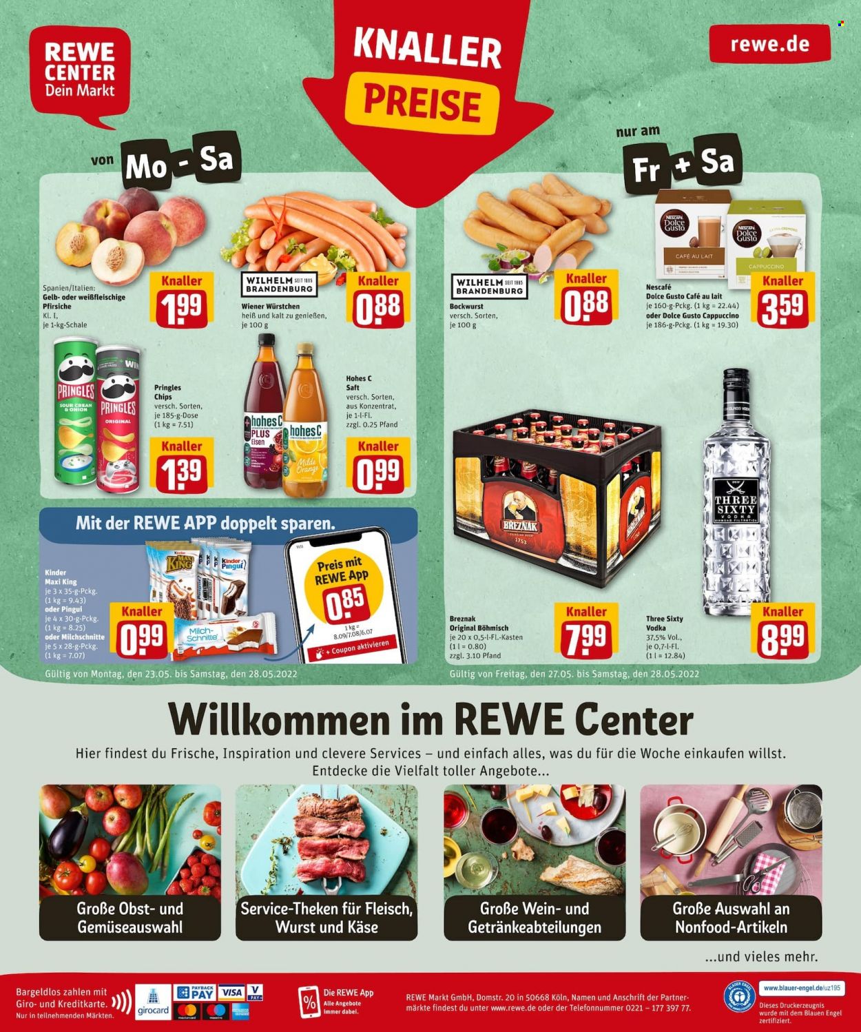 REWE Prospekte  - 23.05.2022 - 28.05.2022. Seite 28