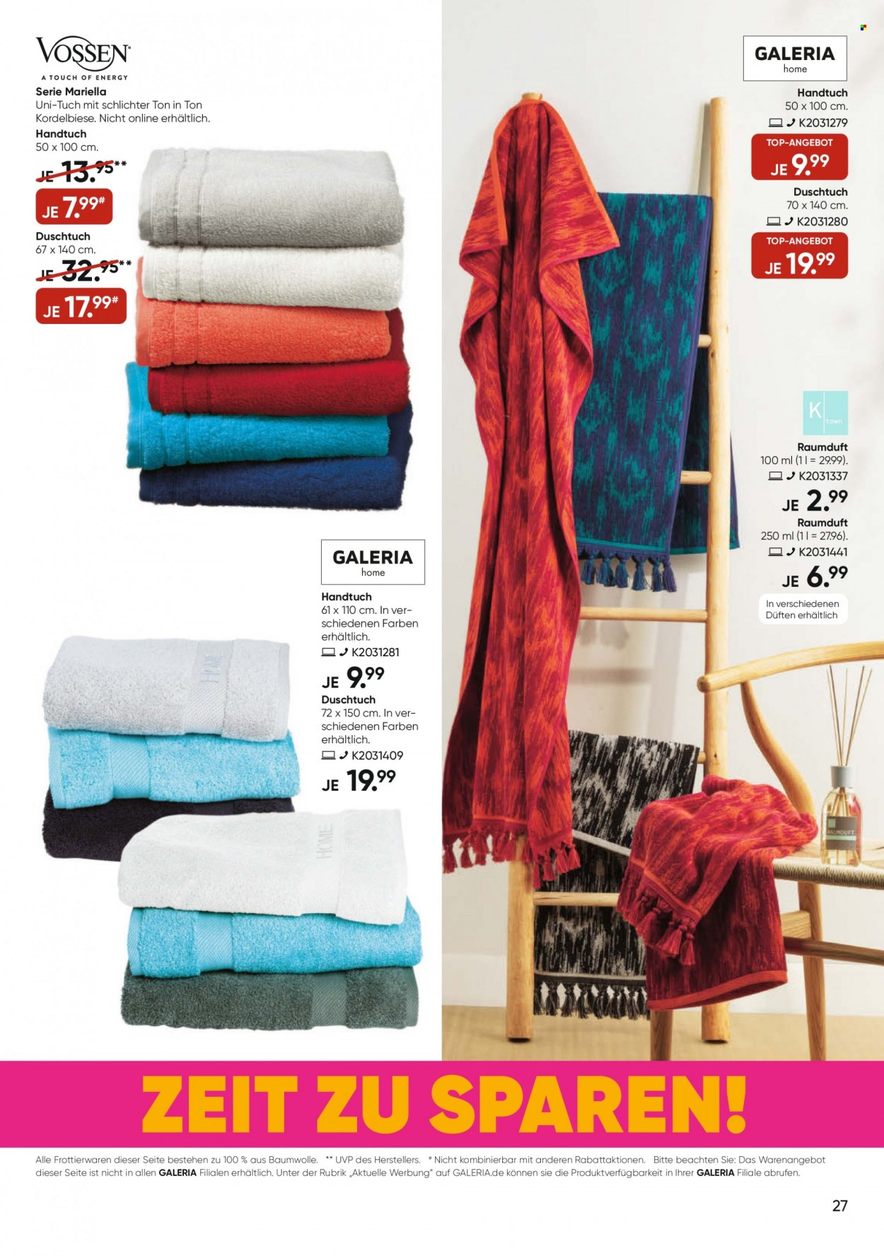 GALERIA Karstadt Kaufhof Prospekte  - 23.05.2022 - 29.05.2022. Seite 27