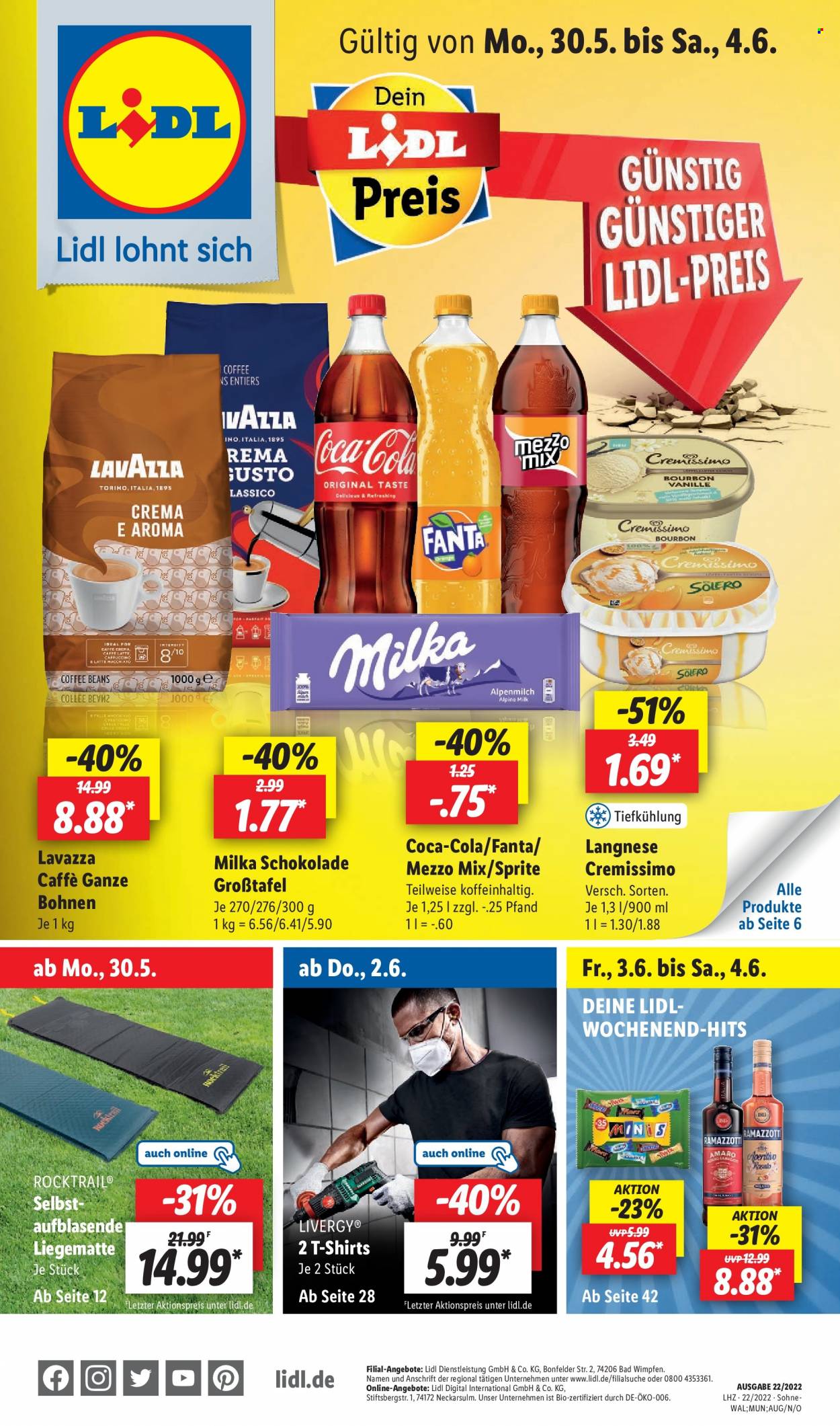 Lidl Prospekte  - 30.05.2022 - 4.06.2022. Seite 1