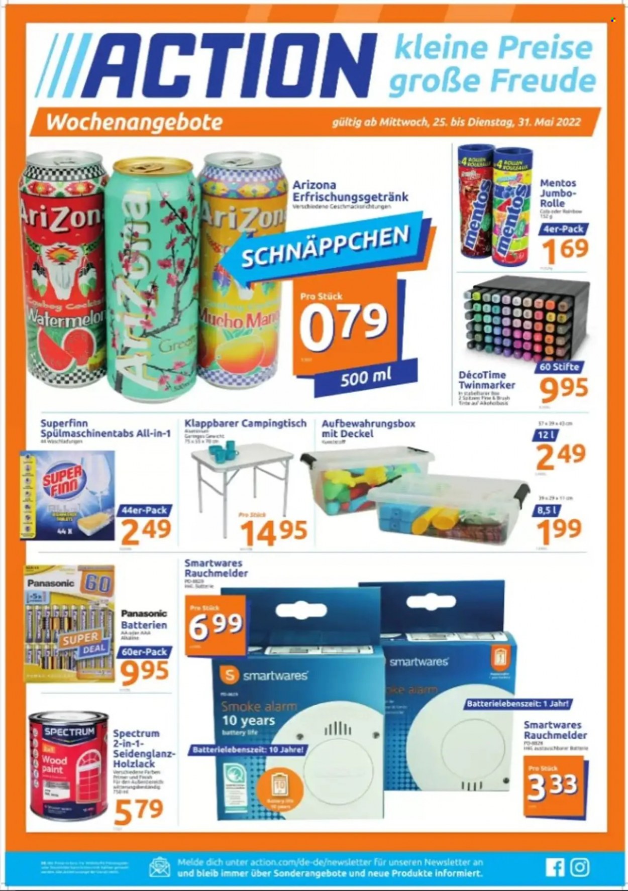 Action Prospekte  - 25.05.2022 - 31.05.2022. Seite 1