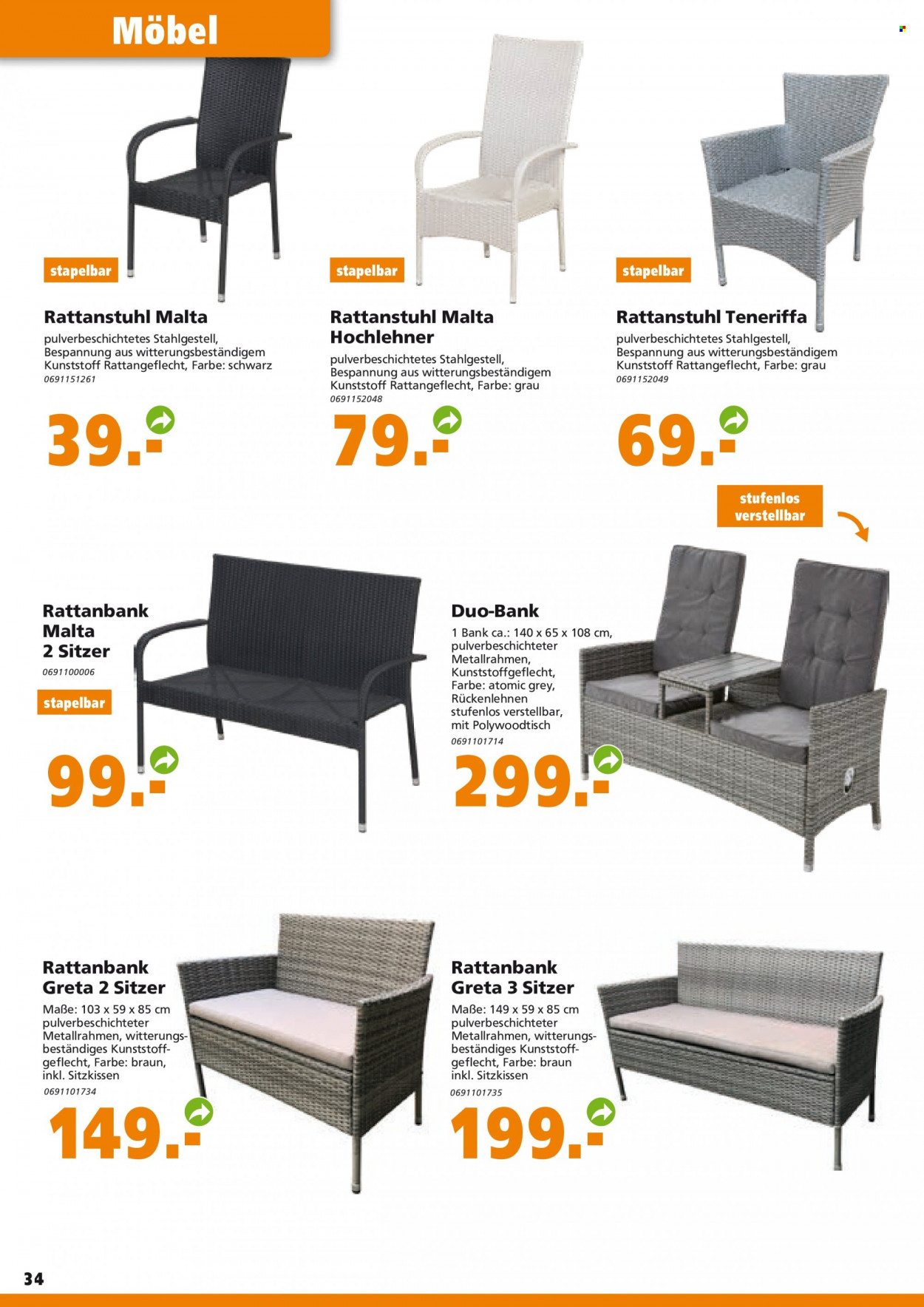 Globus Baumarkt Prospekte . Seite 34