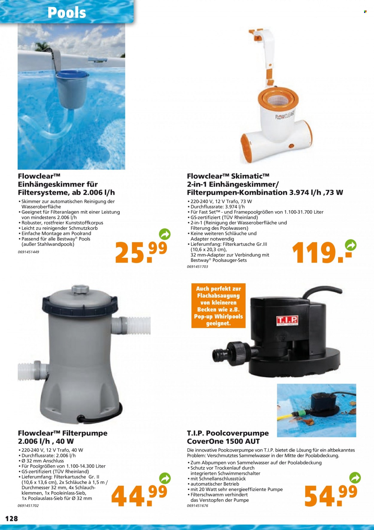 Globus Baumarkt Prospekte . Seite 128