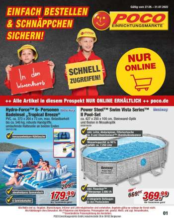Prospekte Poco - 27.05.2022 - 31.07.2022.