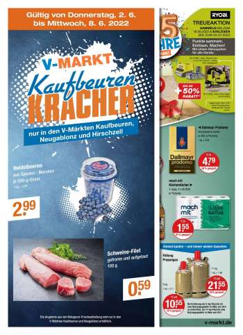 Prospekte V-Markt - 2.06.2022 - 8.06.2022.