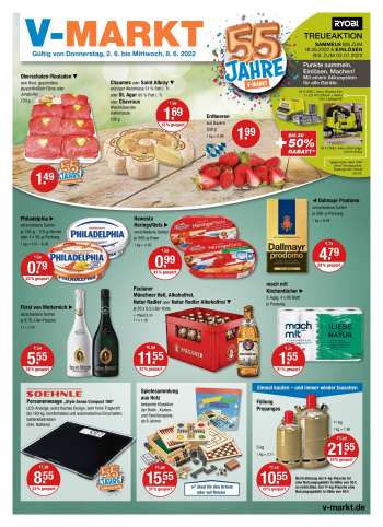 Prospekte V-Markt - 2.06.2022 - 8.06.2022.